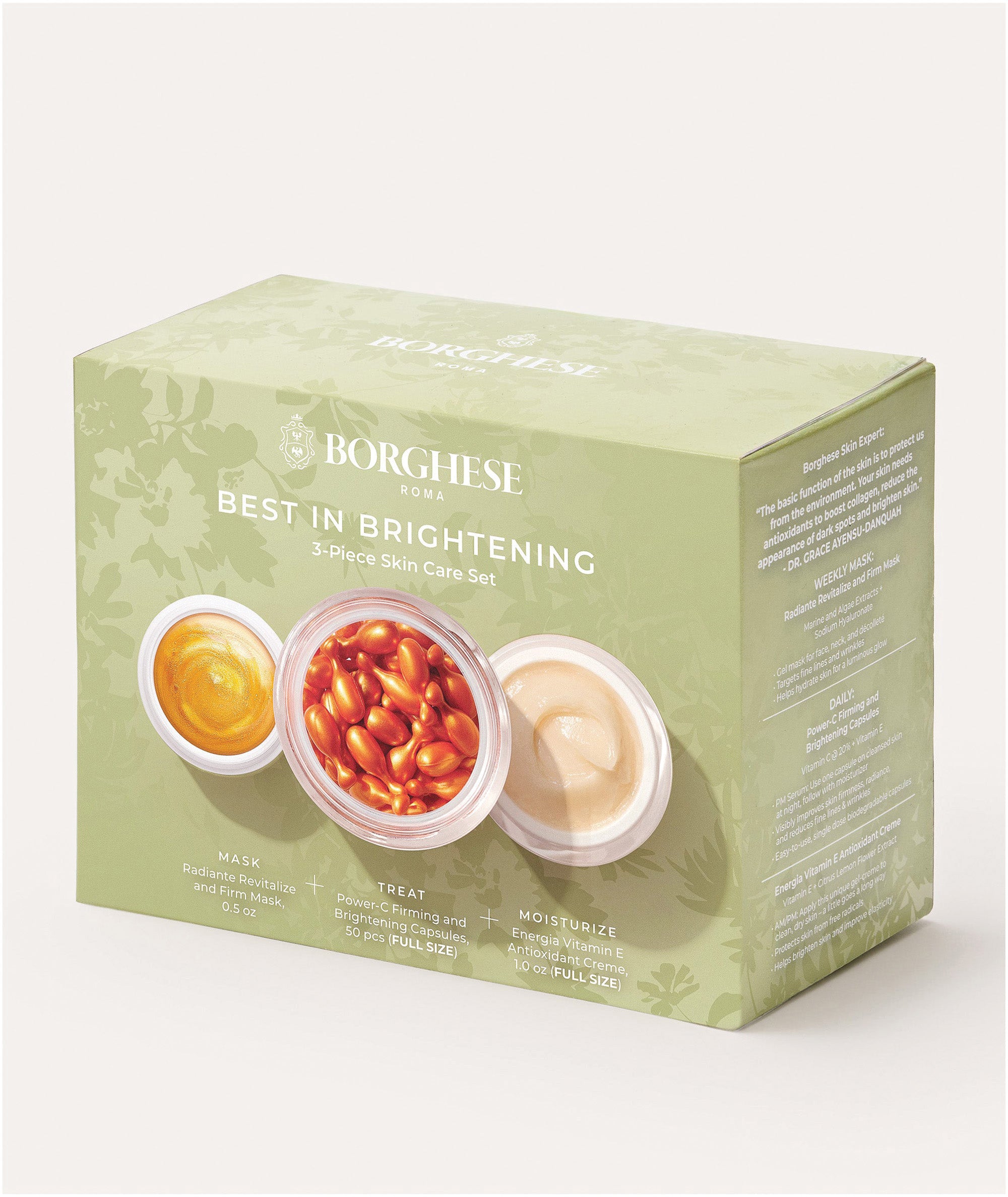 Image of set packaging including box for our Best in Brightening Gift Set