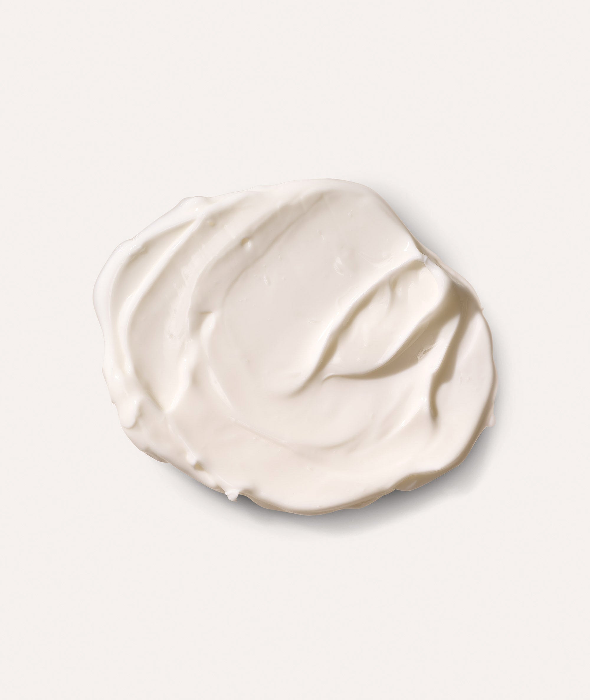 Thick product swatch showing the rich texture of our Crema Ristorativo-24 Moisturizer