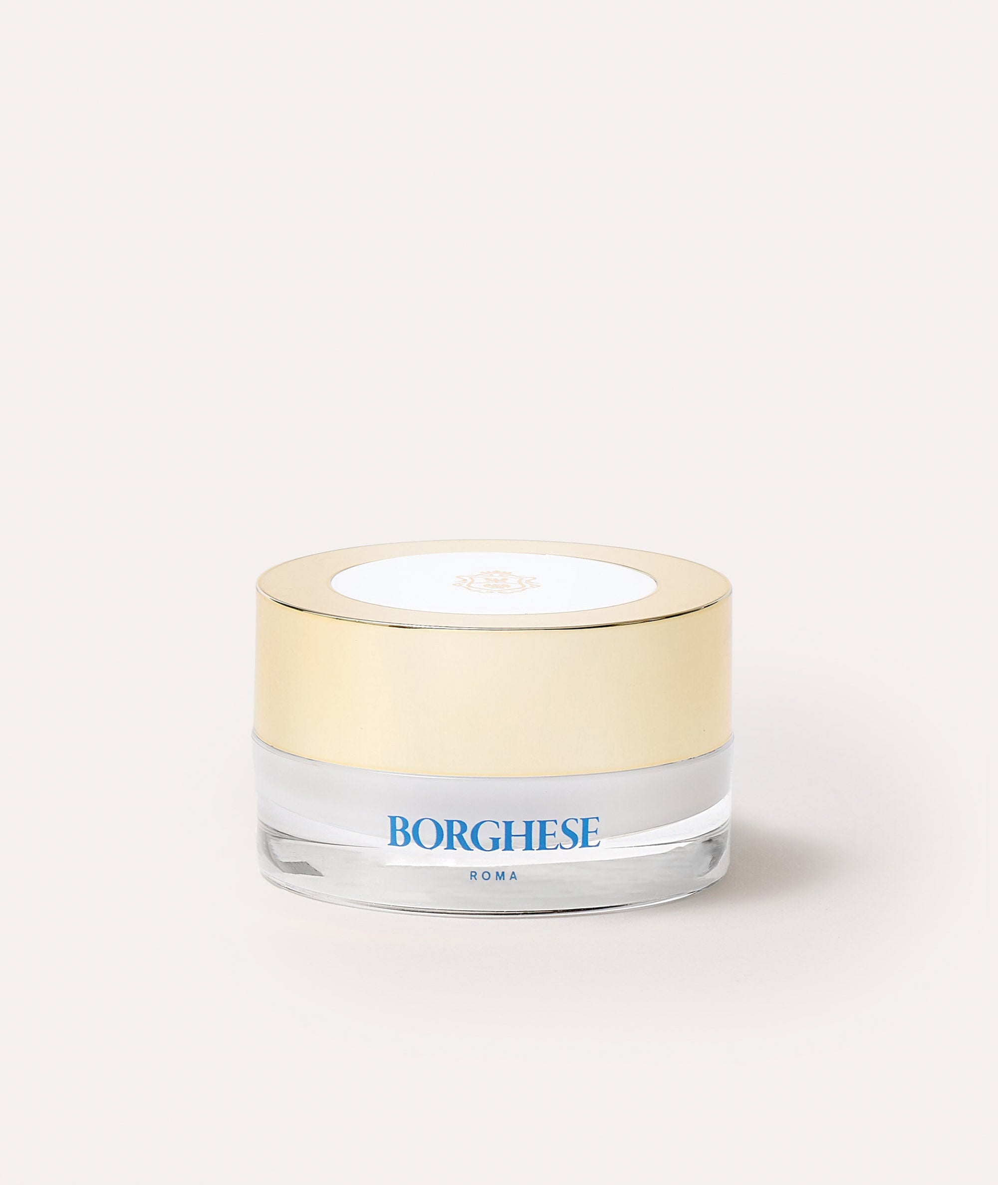 Product shot of Occhi Ristorativo Eye Creme jar that Restores, Repairs, & Brightens the eye area